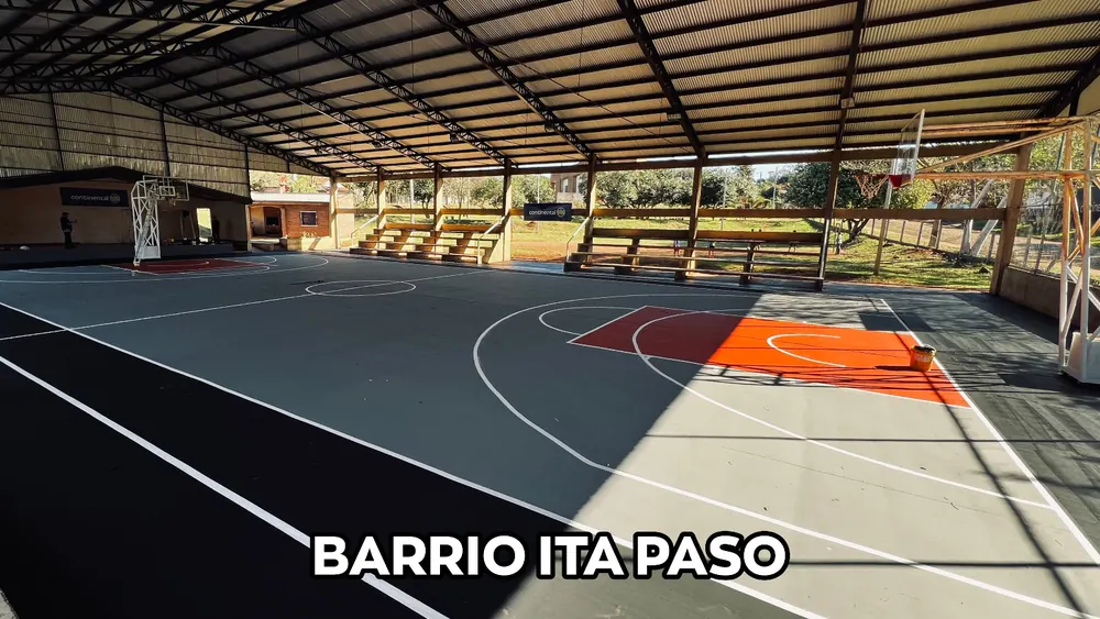 Cancha de Las Águilas, en el barrio Ita Paso